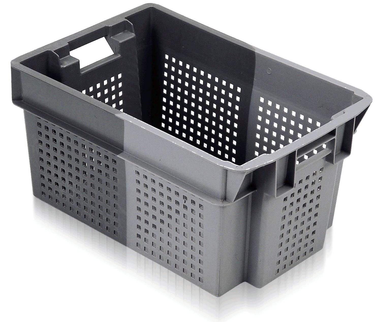 Nested Plastic Crates
