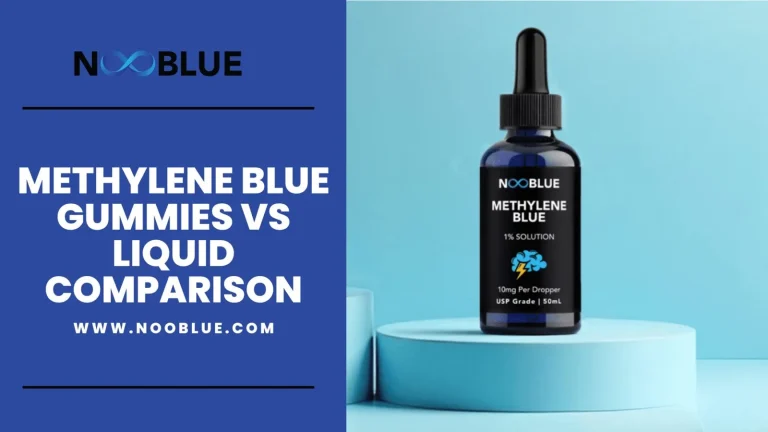 methylene blue liquid vs gummies