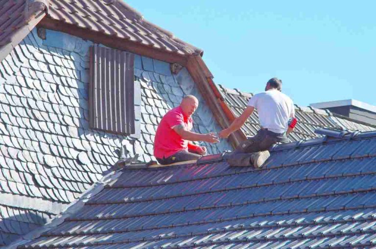 Overhead Roofing Tile Roof Repair 